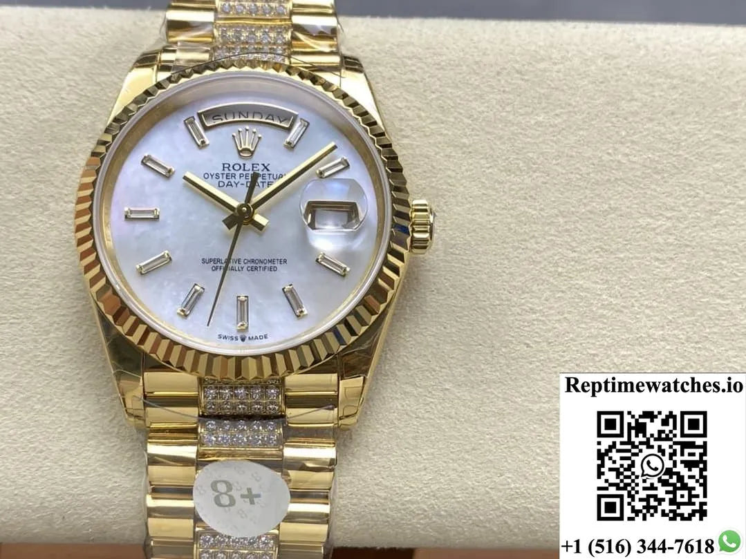 Rolex Day-Date M128238-0124 8+ Factory 36Mm-Rep Time Watches