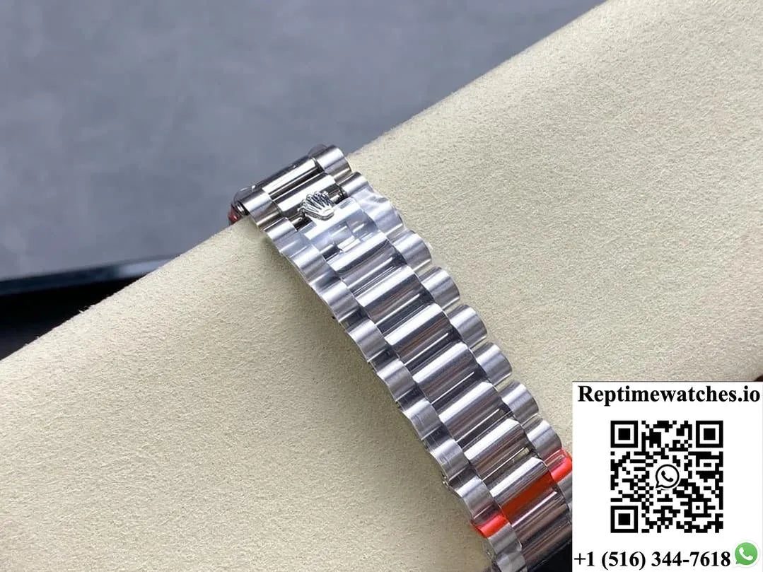 Rolex Day-Date M128239-0023 8+ Factory Stainless Steel Case-Rep Time Watches