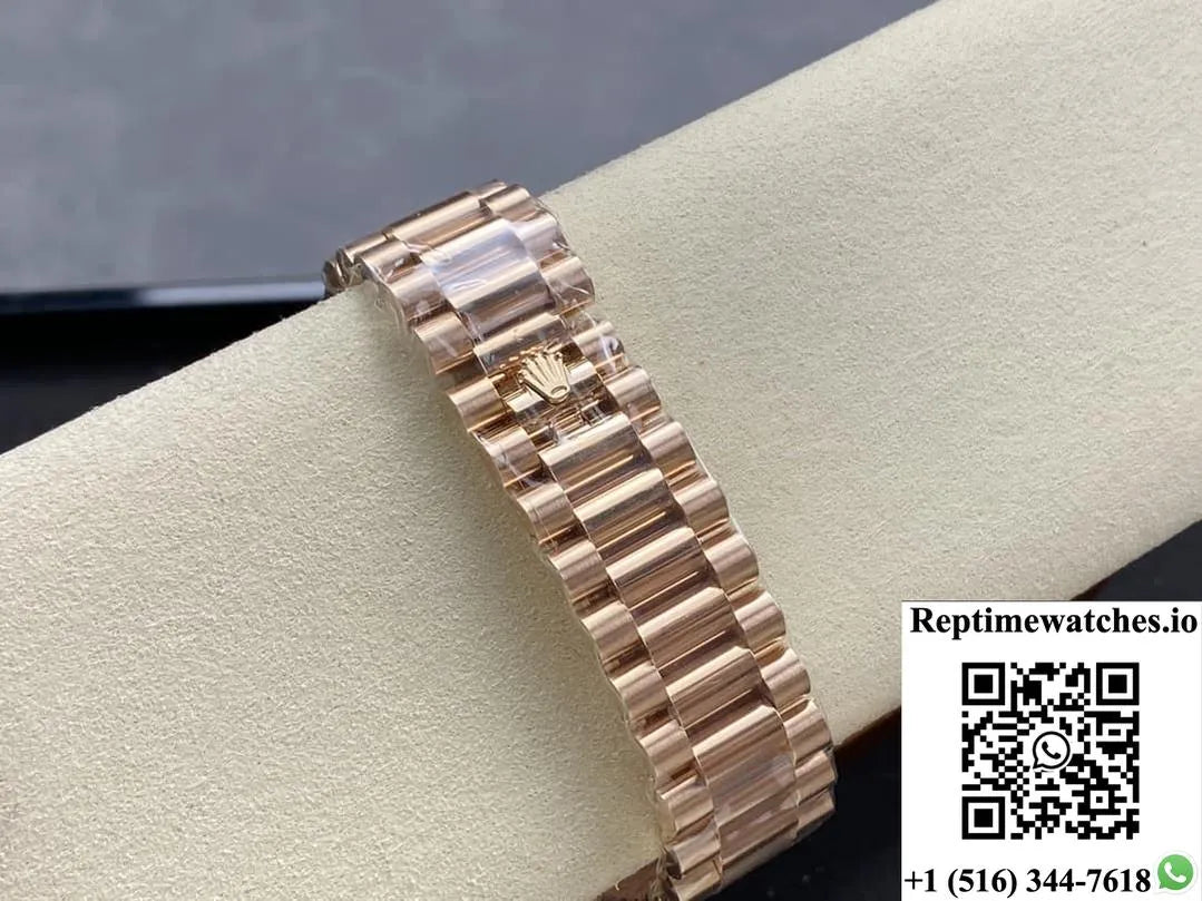 Rolex Day-Date M228235-0055 Ar Factory Rose Gold Color-Rep Time Watches
