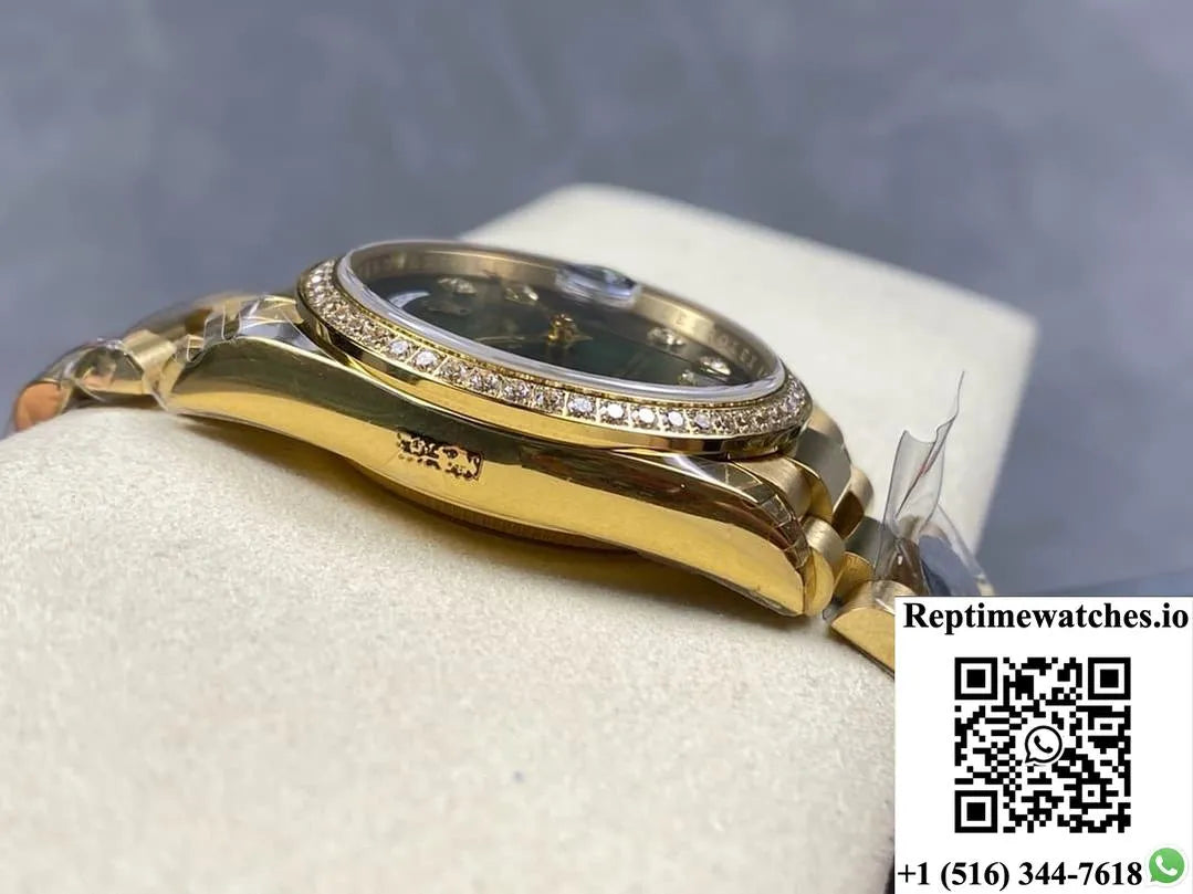 Rolex Day-Date Model M128398Rbr-0035 8+ Factory Week Display-Rep Time Watches