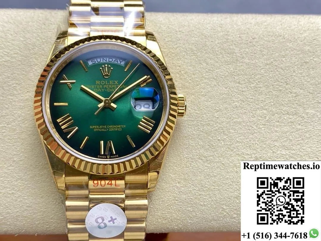 Rolex Day-Date Model M228238-0069 8+ Factory Large Calendar-Rep Time Watches
