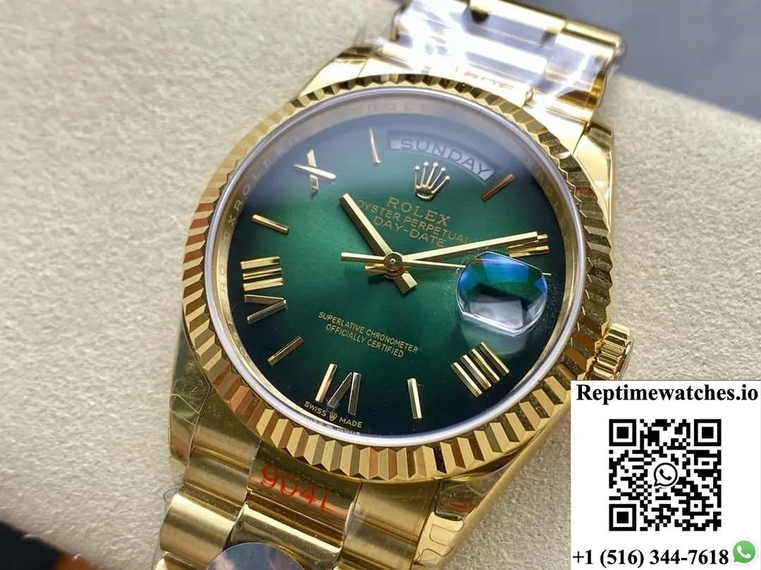 Rolex Day-Date Model M228238-0069 8+ Factory Large Calendar-Rep Time Watches