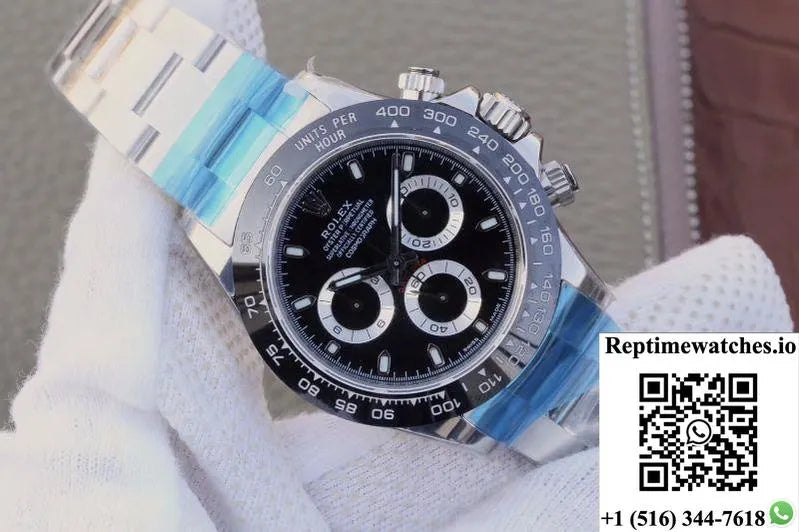 Rolex Daytona Cosmograph 116500Ln Noob Factory Black Dial-Rep Time Watches