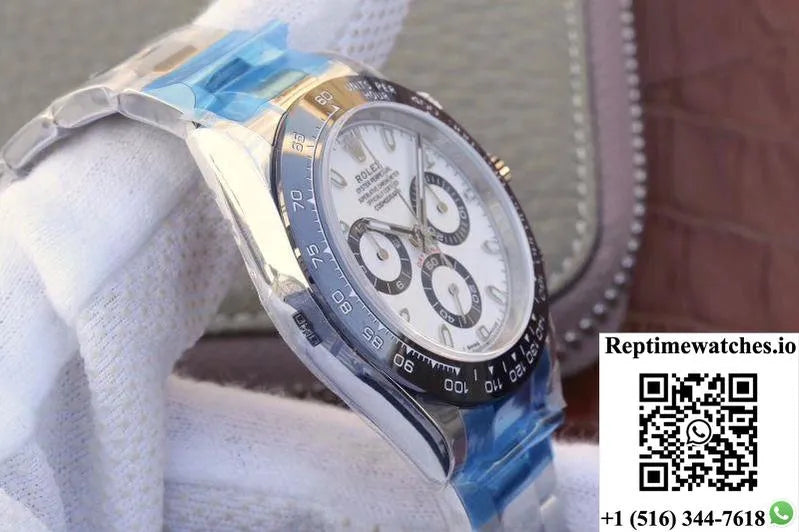 Rolex Daytona Cosmograph 116500Ln Noob Factory White Dial-Rep Time Watches
