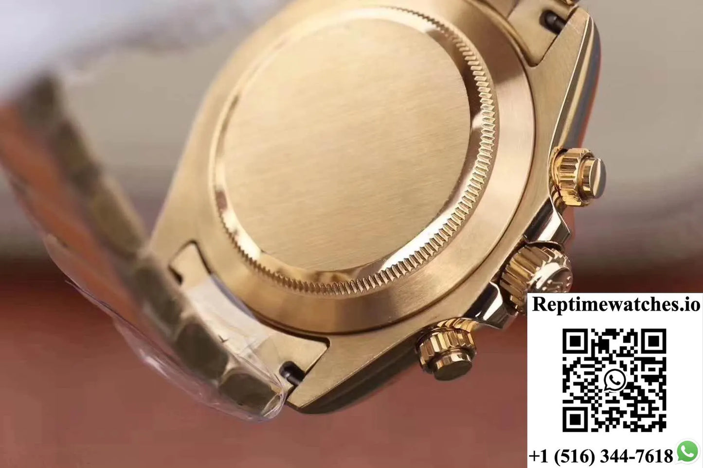 Rolex Daytona Cosmograph 116503 Jh Factory Gold Dial-Rep Time Watches