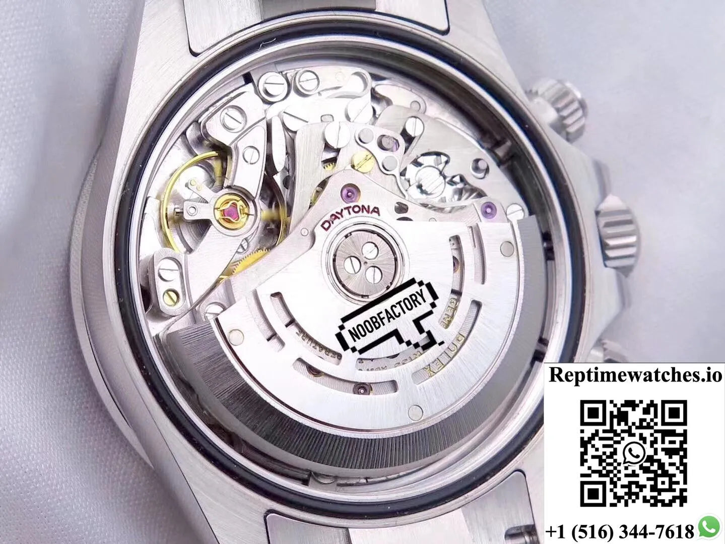 Rolex Daytona Cosmograph 116506 Noob Factory Ice Blue Dial-Rep Time Watches