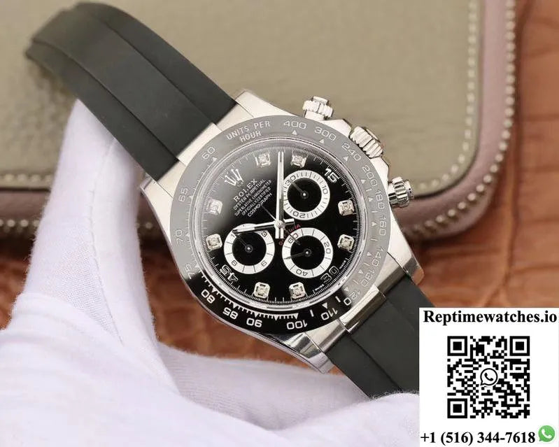 Rolex Daytona Cosmograph 116519 Noob Factory Black Dial-Rep Time Watches