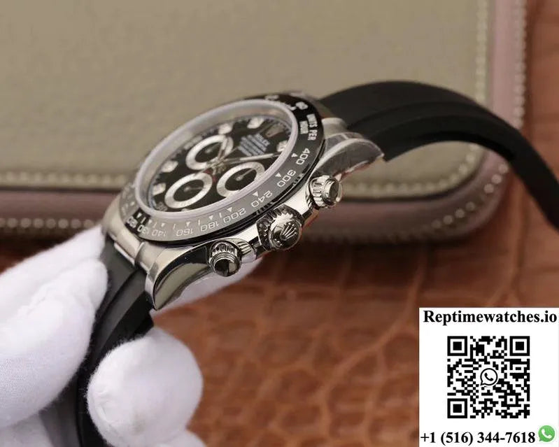 Rolex Daytona Cosmograph 116519 Noob Factory Black Dial-Rep Time Watches