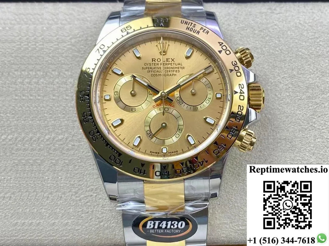 Rolex Daytona M116503-0003 Bt Factory Yellow Gold-Rep Time Watches