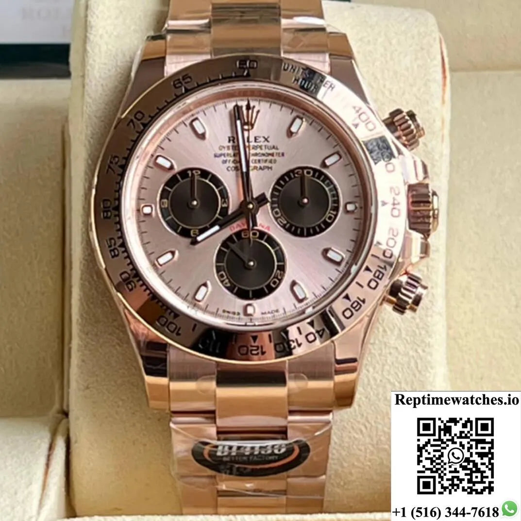 Rolex Daytona M116505-0016 Bt Factory Gold Dial-Rep Time Watches