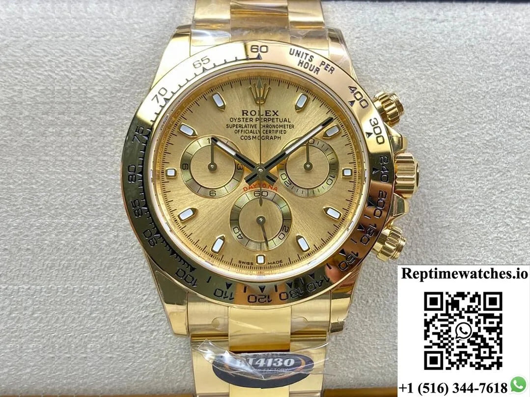 Rolex Daytona M116508-0003 Bt Factory Yellow Gold-Rep Time Watches