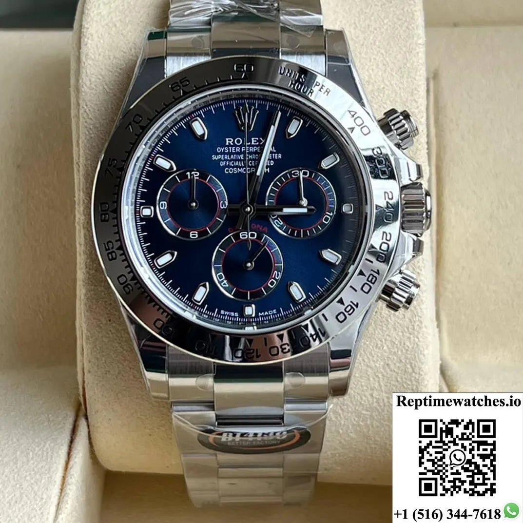 Rolex Daytona M116509-0071 Bt Factory Blue Dial-Rep Time Watches