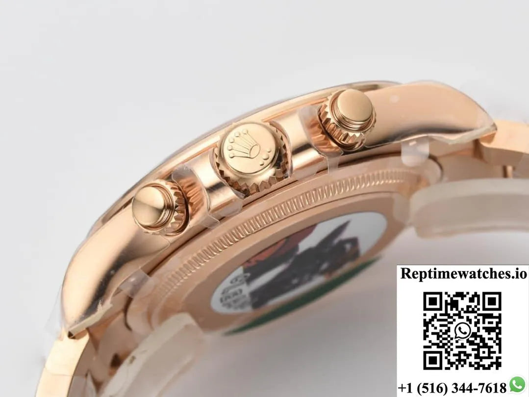 Rolex Daytona M126505-0003 Clean Factory Sun Shine Gold Color Dial-Rep Time Watches