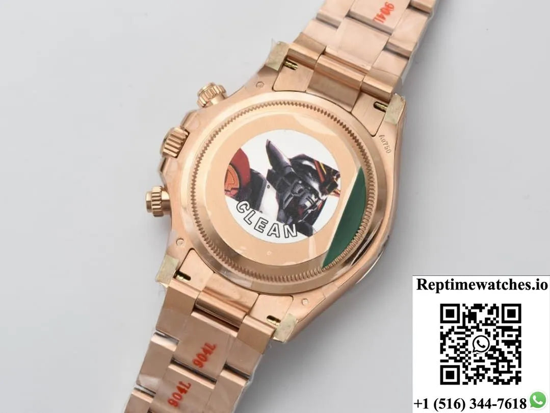 Rolex Daytona M126505-0003 Clean Factory Sun Shine Gold Color Dial-Rep Time Watches