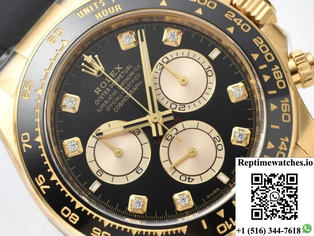 Rolex Daytona M126518Ln-0005 Clean Factory Rubber Strap-Rep Time Watches