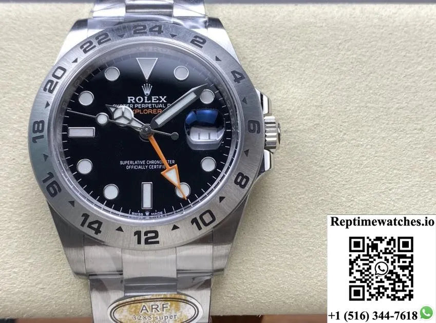 Rolex Explorer M226570-0002 Ar Factory Black Dial-Rep Time Watches