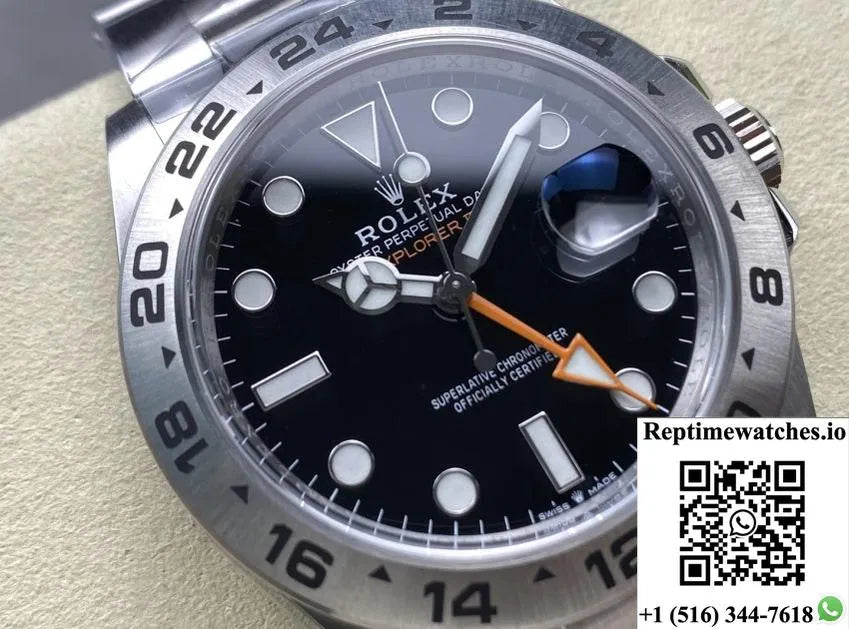 Rolex Explorer M226570-0002 Ar Factory Black Dial-Rep Time Watches