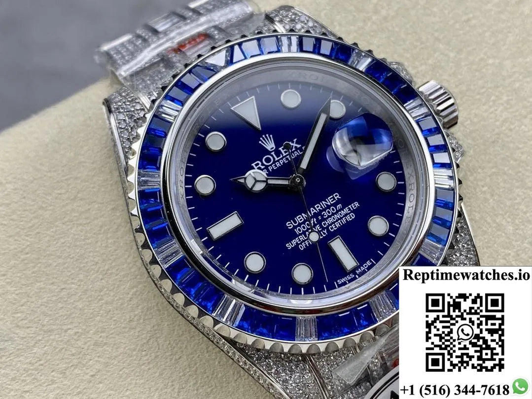 Rolex Gmt-Master 116759 Saru-78211 Amg Factory Diamond Dial-Rep Time Watches