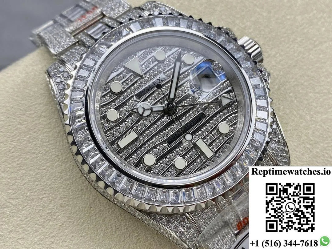 Rolex Gmt-Master 116769Tbr-74779B Amg Factory Dual Time Zone-Rep Time Watches