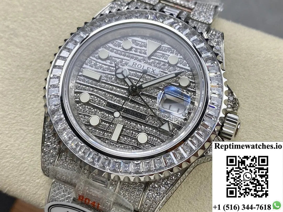 Rolex Gmt-Master 116769Tbr-74779B Amg Factory Dual Time Zone-Rep Time Watches