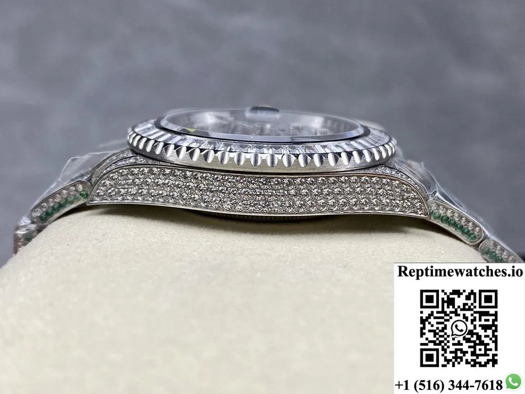 Rolex Gmt Master 116769Tbr-74780B Amg Factory Diamond Bezel-Rep Time Watches