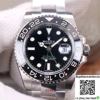 Rolex Gmt Master Ii 116710Ln-78200 Noob Factory Black Dial V11-Rep Time Watches