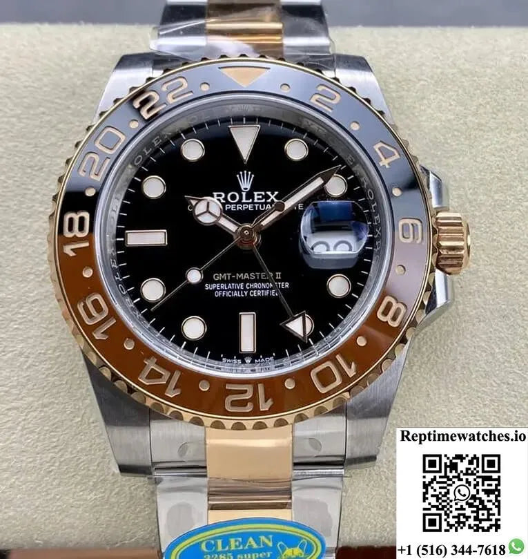 Rolex Gmt Master Ii M126711Chnr-0002 Clean Factory V3 Black Dial-Rep Time Watches