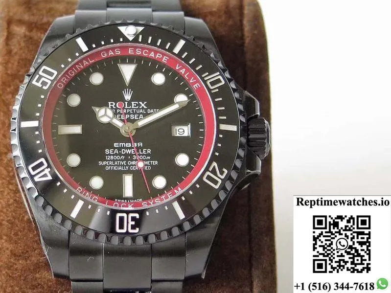 Rolex Sea-Dweller Bamford 116660 Vr Factory Black Dial-Rep Time Watches
