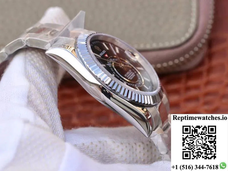 Rolex Sky Dweller 326139 Black Dial-Rep Time Watches