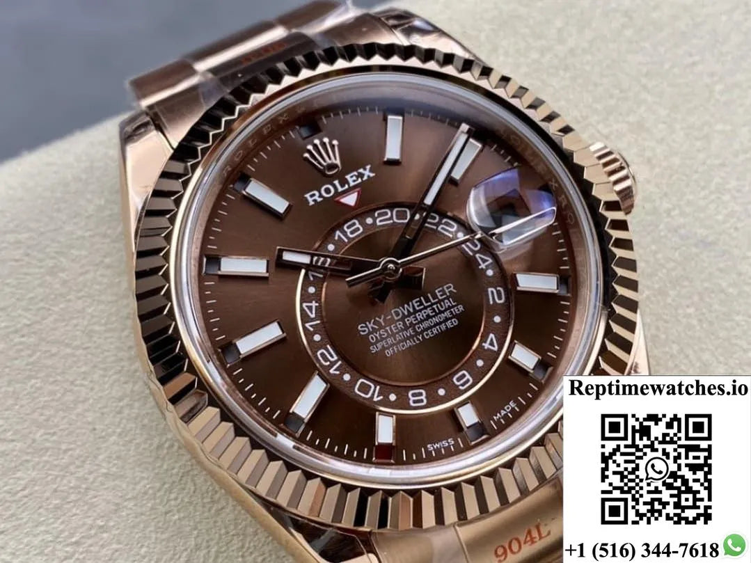 Rolex Sky-Dweller M326935-0006 Noob Factory Month Display-Rep Time Watches