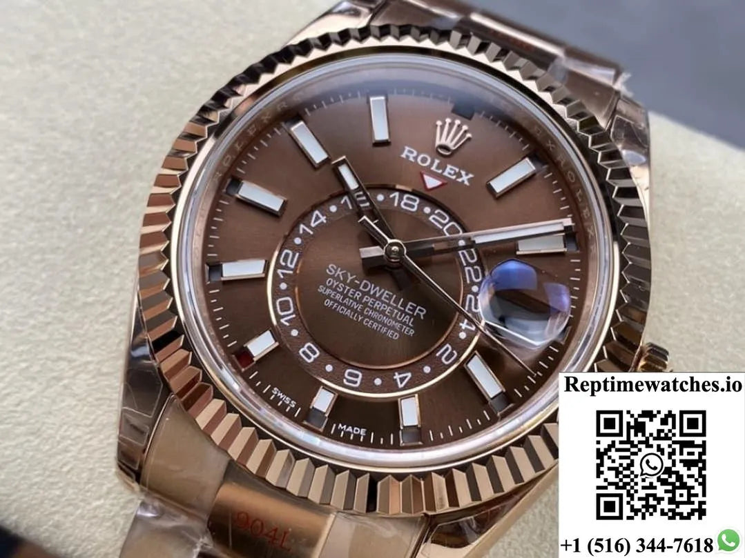 Rolex Sky-Dweller M326935-0006 Noob Factory Month Display-Rep Time Watches