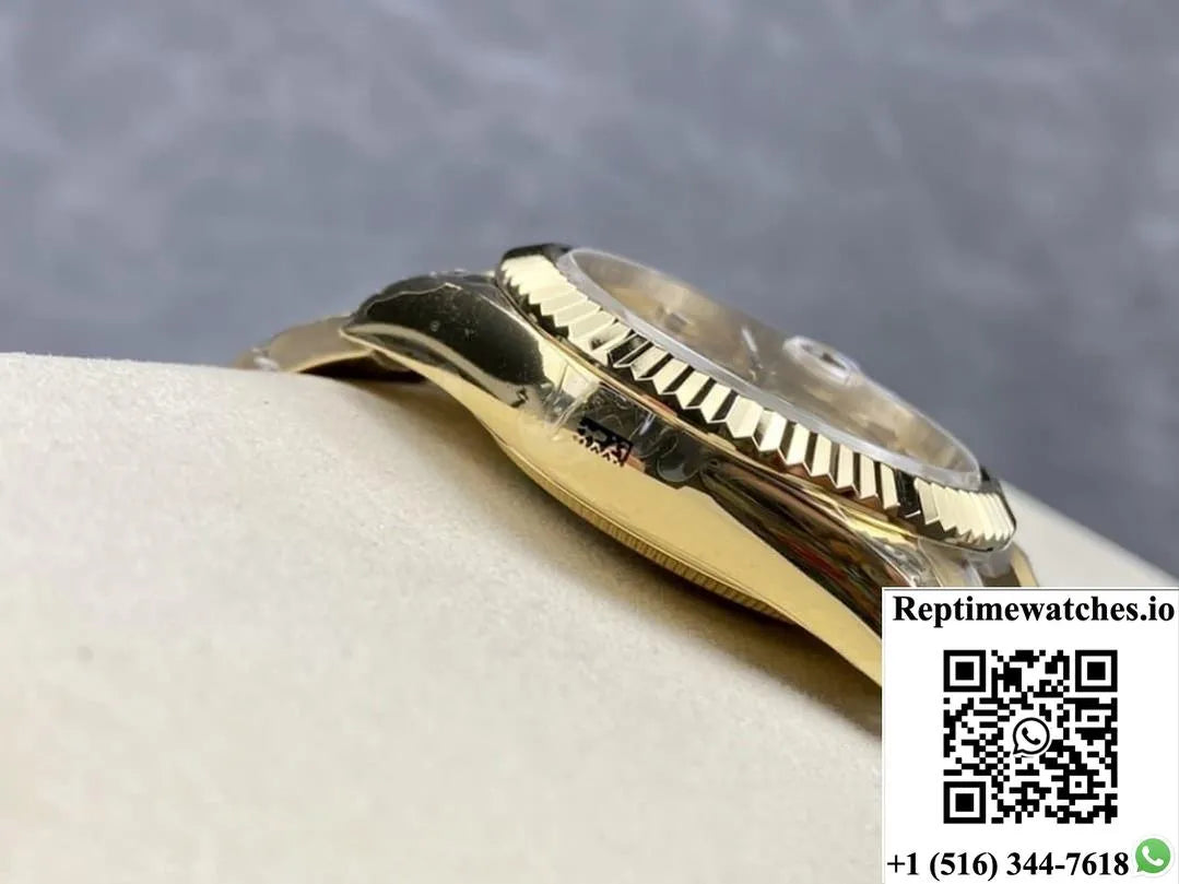 Rolex Sky-Dweller M326938-0003 Noob Factory Gold Strap-Rep Time Watches