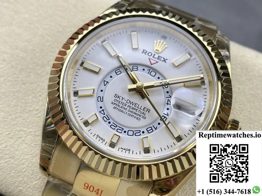 Rolex Sky-Dweller M326938-0005 Noob Factory Large Calendar-Rep Time Watches