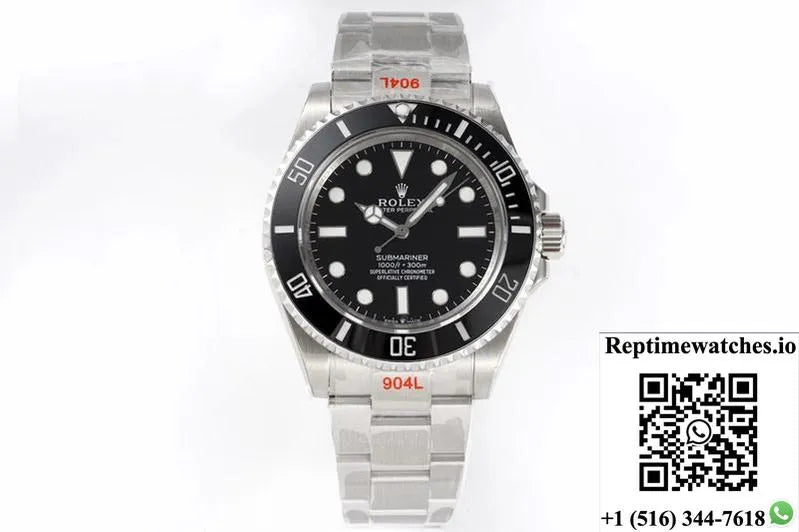 Rolex Submariner 114060-97200 Rof Factory Black Dial-Rep Time Watches