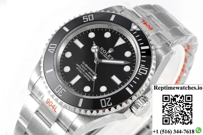 Rolex Submariner 114060-97200 Rof Factory Black Dial-Rep Time Watches
