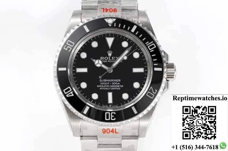 Rolex Submariner 114060-97200 Rof Factory Black Dial-Rep Time Watches