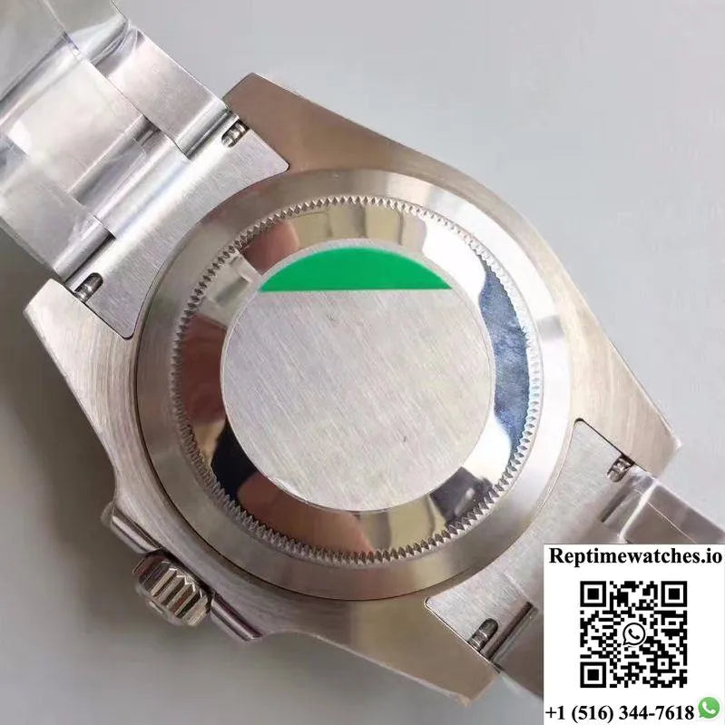 Rolex Submariner Date 116610Lv Noob Factory V9 Green Dial Diamond-Rep Time Watches