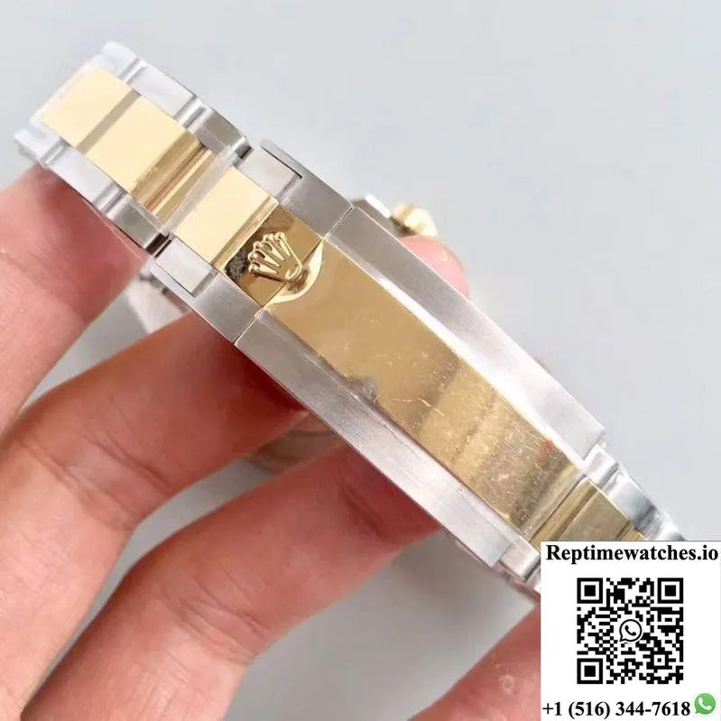 Rolex Submariner Date 116613Ln 2018 Noob Factory V8 Champagne Dial-Rep Time Watches
