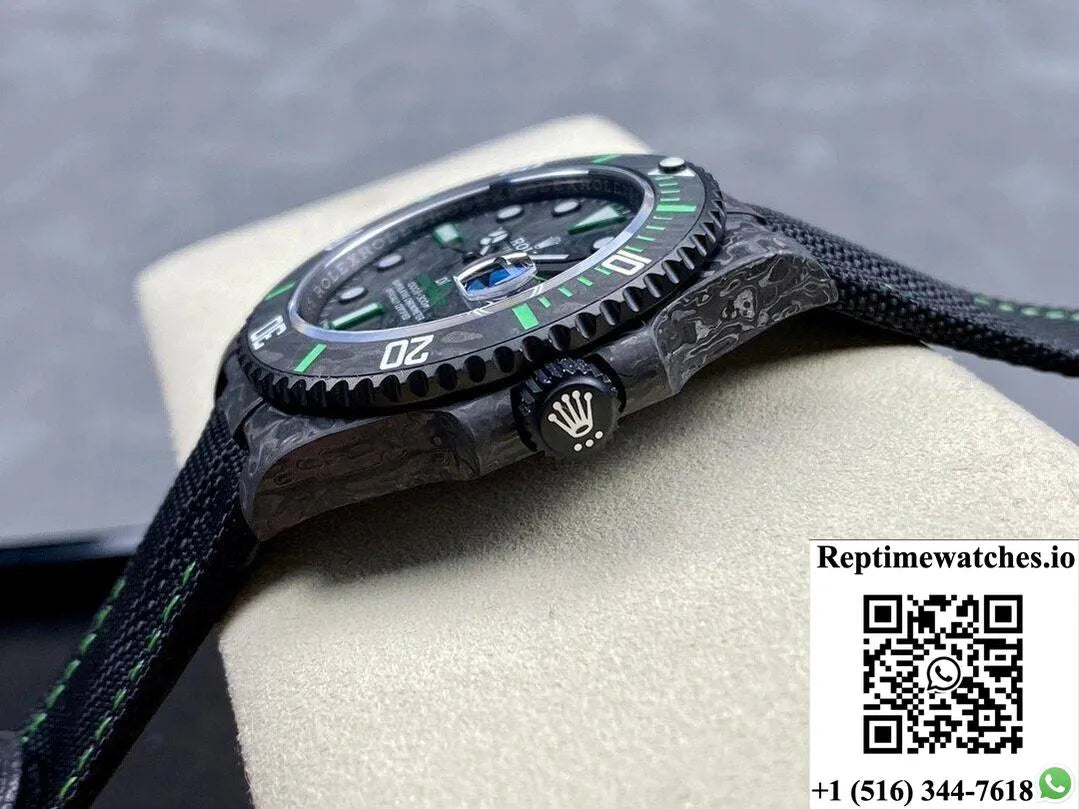 Rolex Submariner Diw Customized Vs Factory Carbon Fiber Case-Rep Time Watches