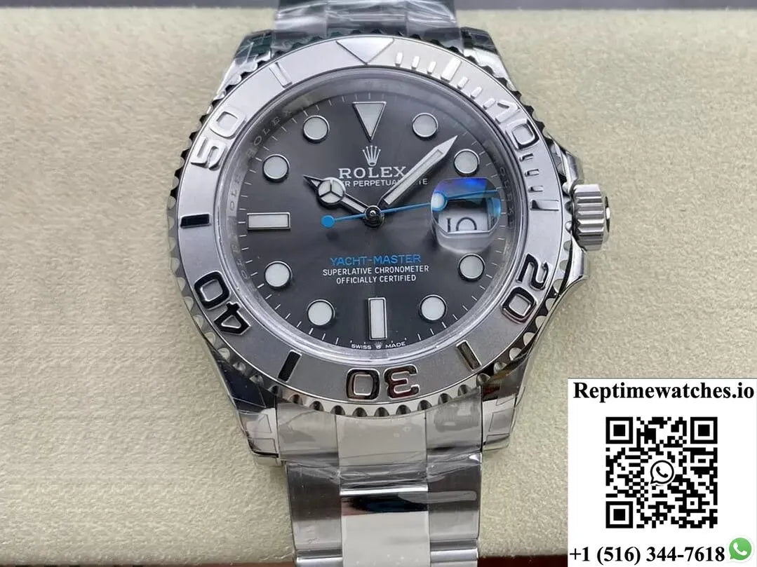 Rolex Yacht Master M126622-0001 40Mm Vs Factory Gray Dial-Rep Time Watches