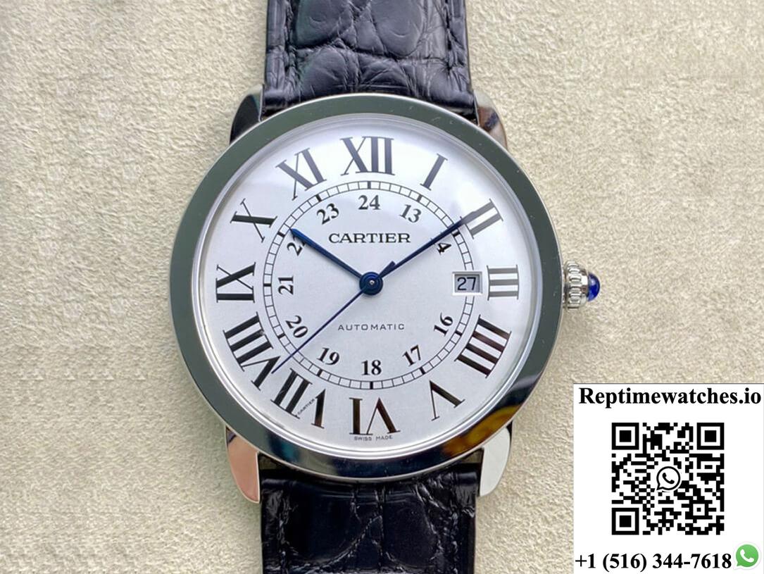 Ronde De Cartier W6701010 Af Factory Leather Strap-Rep Time Watches