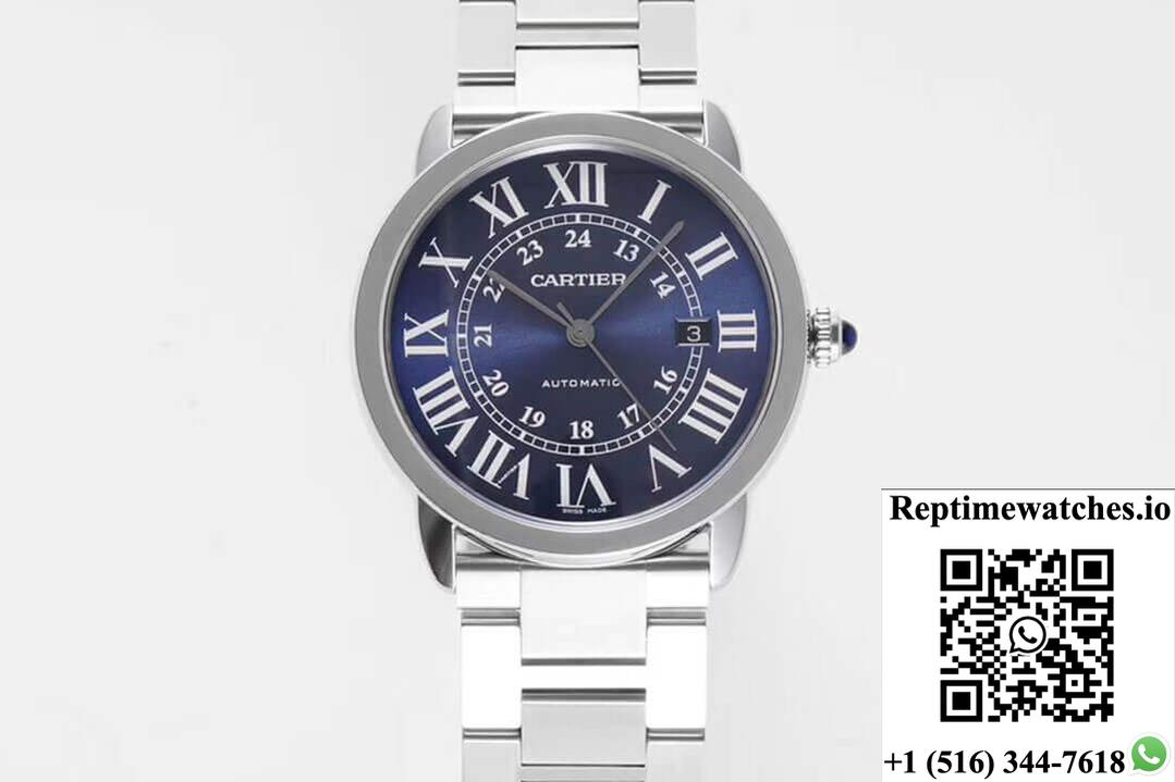 Ronde De Cartier Wsrn0023 Af Factory Stainless Steel-Rep Time Watches