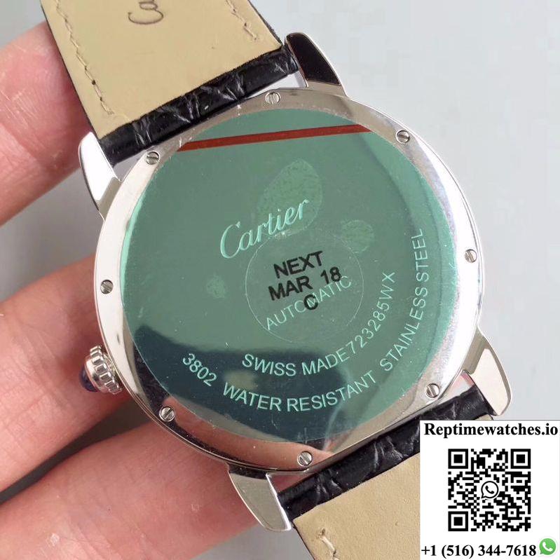 Ronde Solo De Cartier W6701010 42Mm Zf Factory White Dial-Rep Time Watches