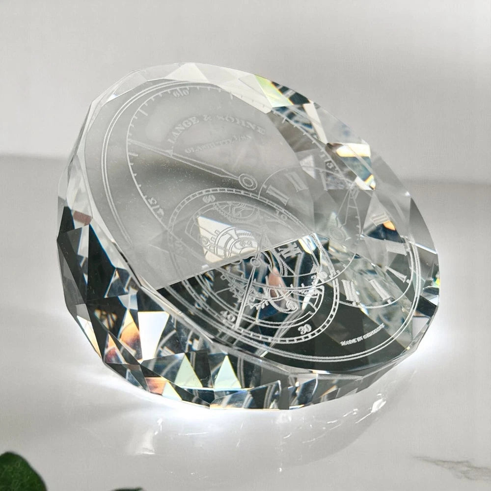 A. LANGE & SÖHNE CRYSTAL TOURBILLON PAPERWEIGHT – VIP GIFT – ORIGINAL BOX