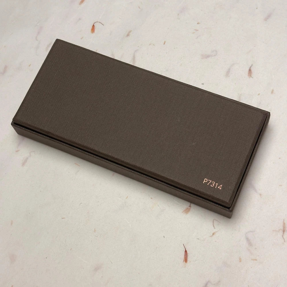PATEK PHILIPPE BLACK BALLPOINT PEN WITH LEATHER POUCH AND BOX