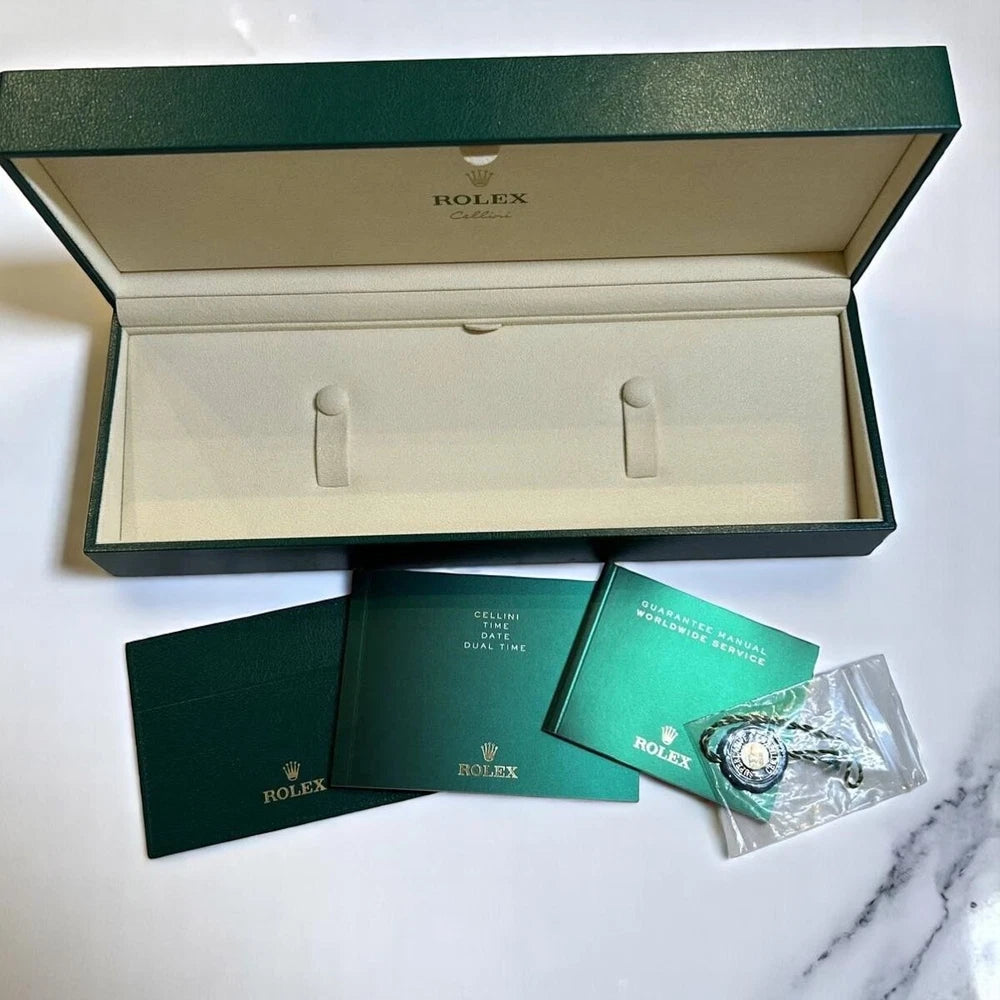 GENUINE ROLEX CELLINI MOONPHASE BOX AD GIFT
