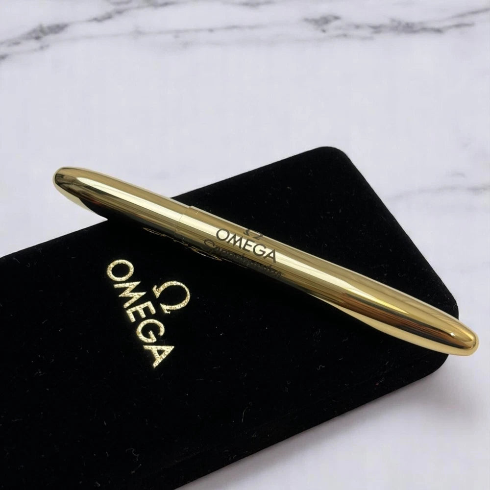 OMEGA SPEEDMASTER 50TH ANNIVERSARY APOLLO 11 GOLD SPACE PEN