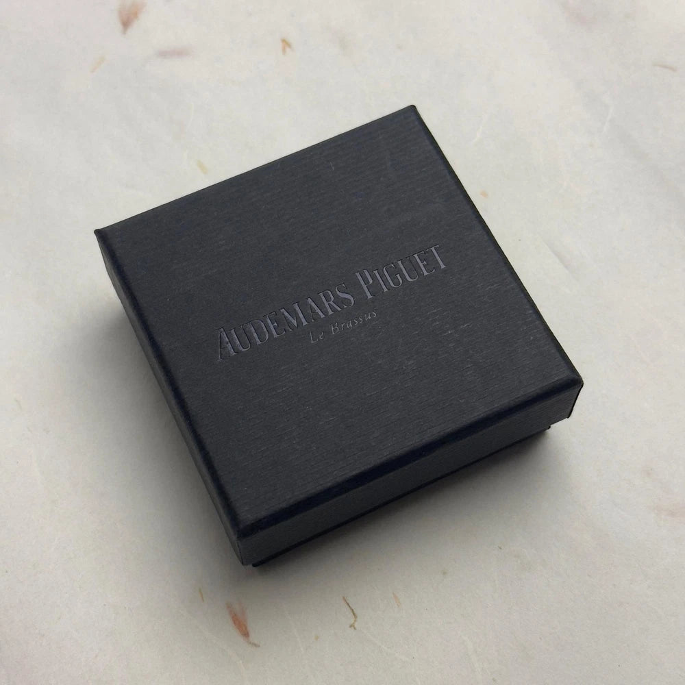 AUDEMARS PIGUET ROYAL OAK BLUE AND GOLD KEYRING FOR LUXURY ACCESSORIES