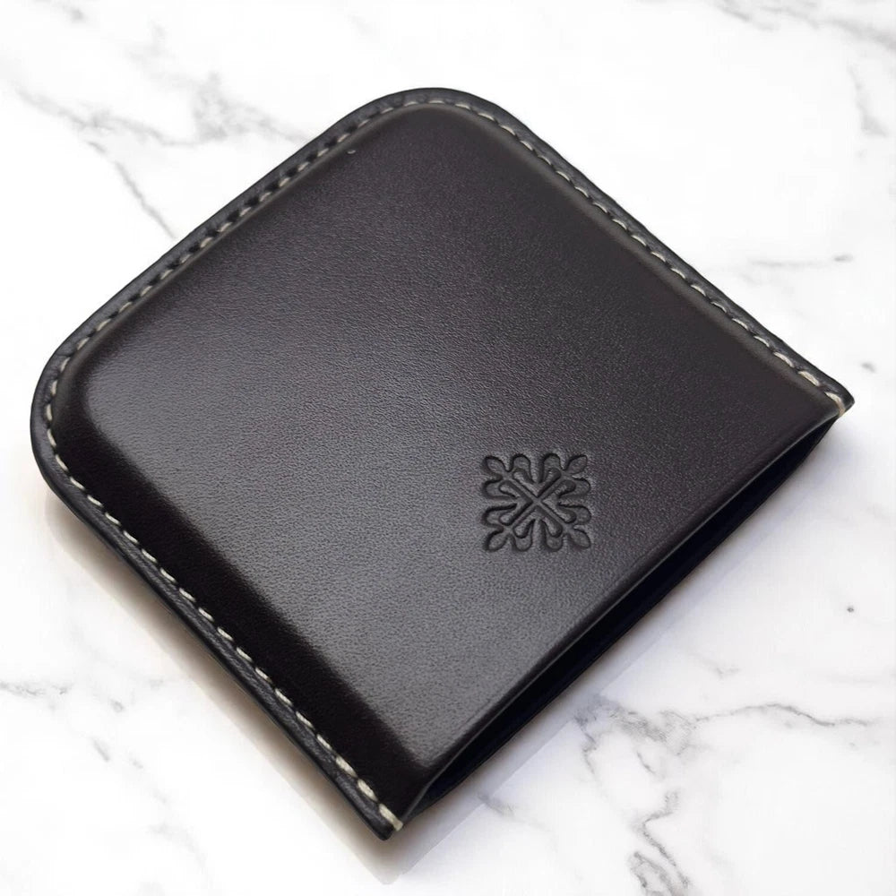PATEK PHILIPPE CALATRAVA BROWN LEATHER CARD HOLDER –VIP GIFT – MINIMALIST LUXURY