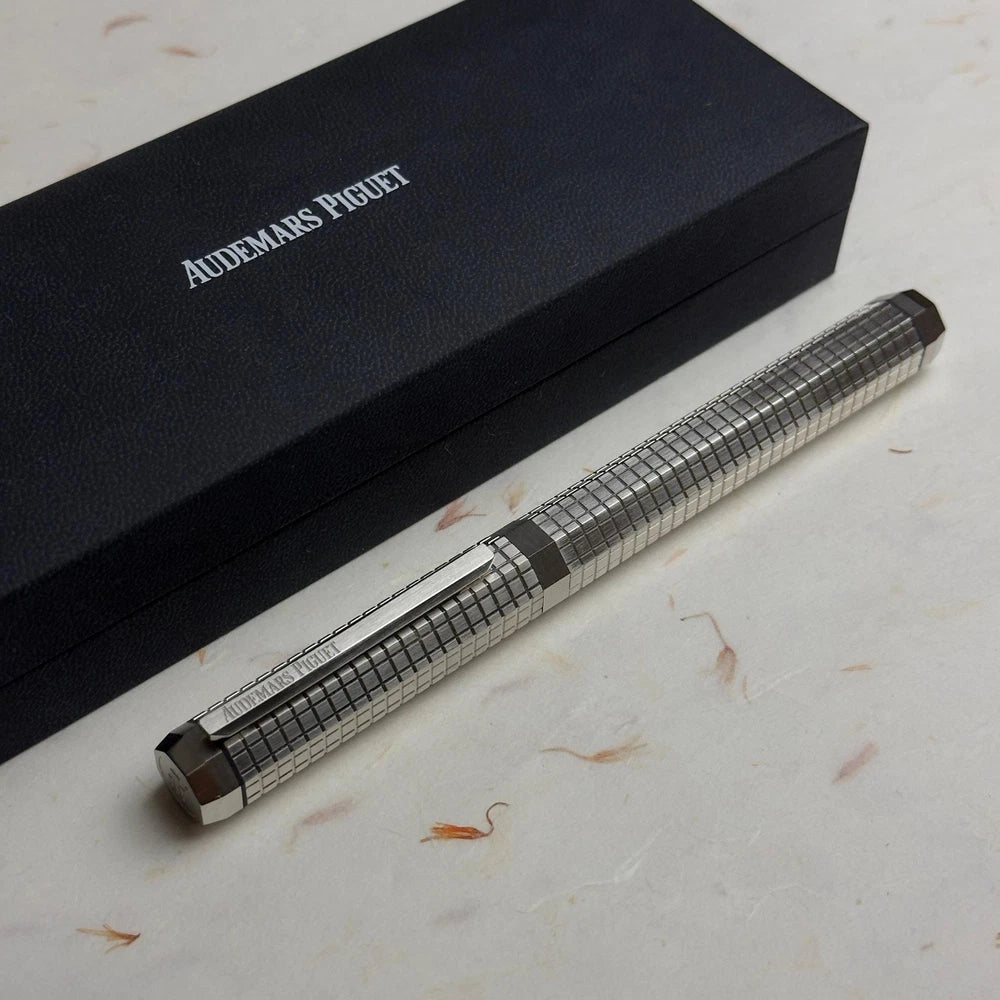 AUDEMARS PIGUET ROYAL OAK SILVER PEN, LUXURY WRITING INSTRUMENT